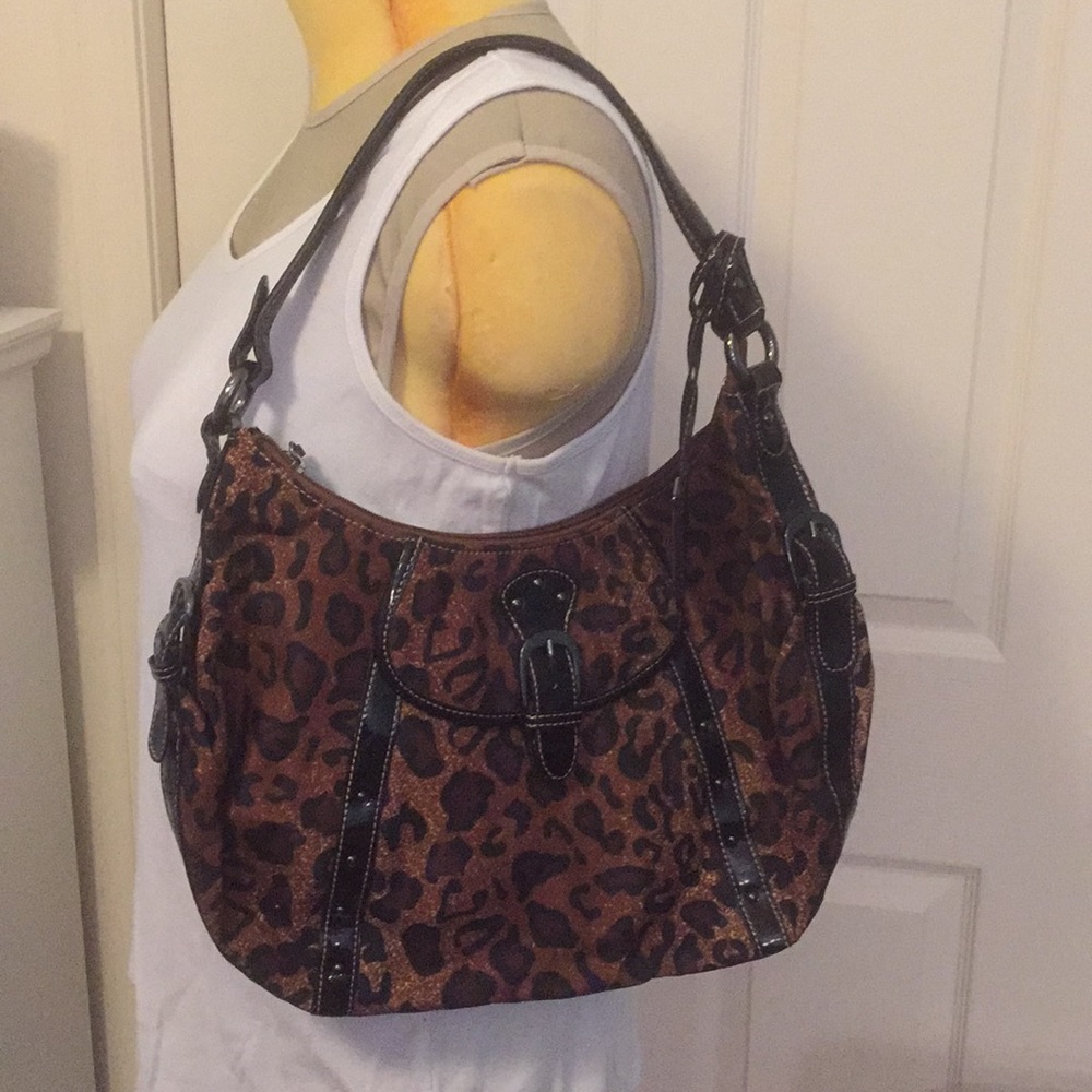 Maxx New York Animal Print Hobo